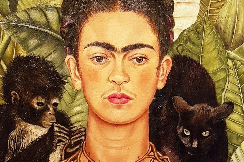 Frida Kahlo portrait image